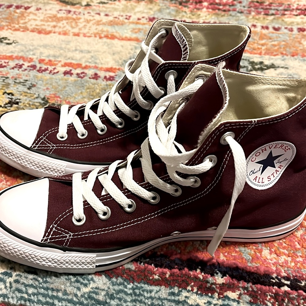 Maroon Chuck Taylor’s